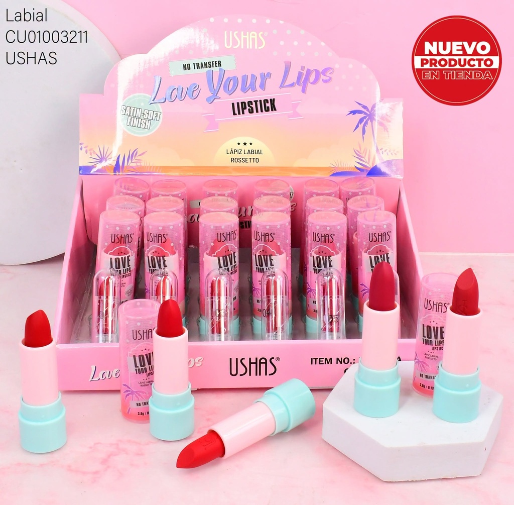 LABIAL USHAS LOVE NO TRANSFER ULP003A