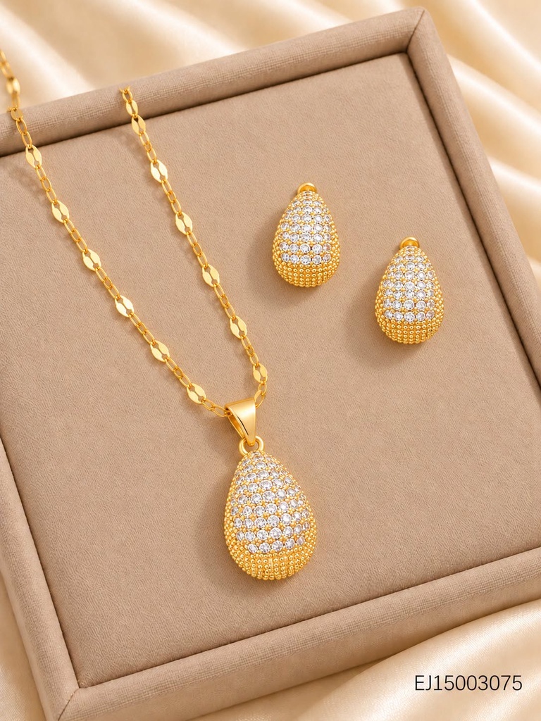 SET GOTAS "J" ZIRCONIAS WH260609