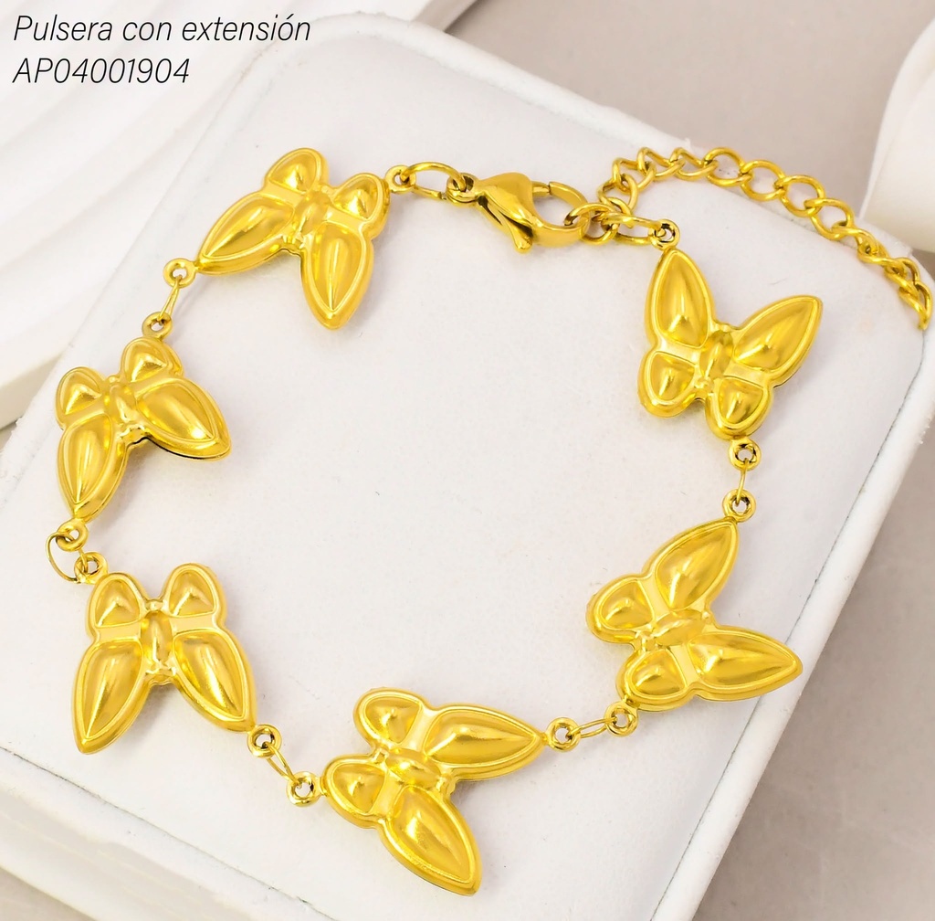 PULSERA MARIPOSAS DIAGONAL 2B2005374