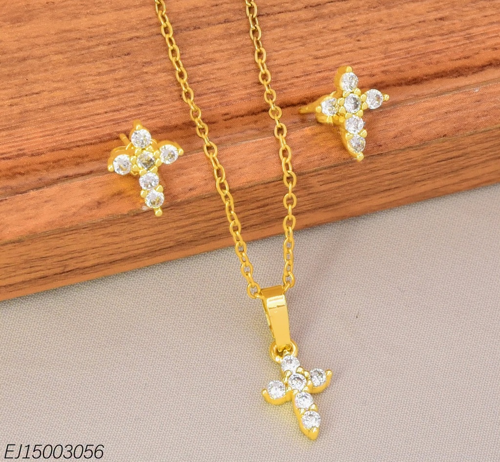 SET CRUZ ZIRC. SE1595-144 (INV526)