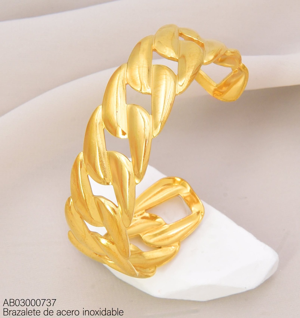 BRAZALETE RECT. ENTRELAZADO BA2440-20 (INV526)