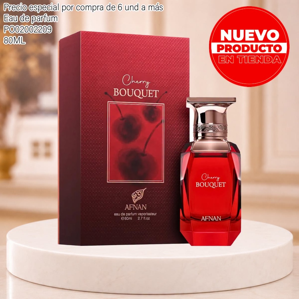 PERFUME ORIGINAL AFNAN CHERRY BOUQUET L 80ML/2.7 EDP VAPORISATEUR