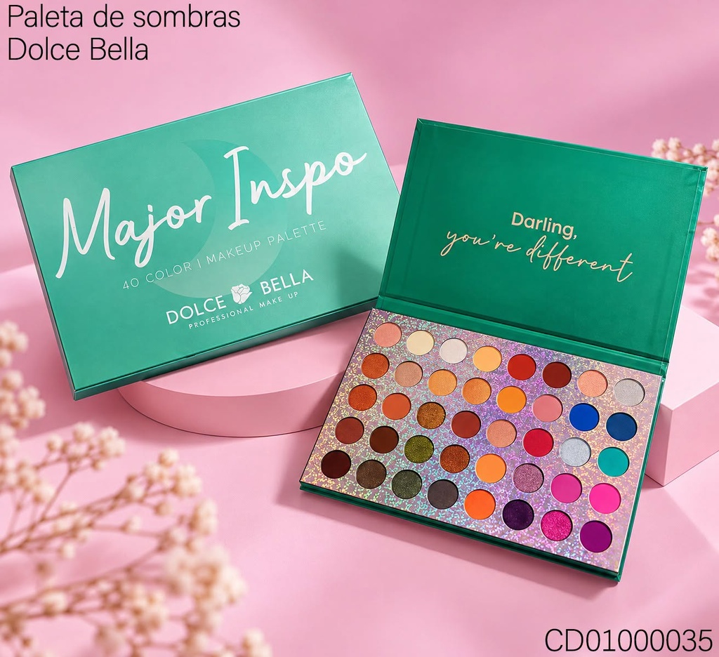PALETA DE SOMBRAS PARA OJOS GB-1240 (DB1)