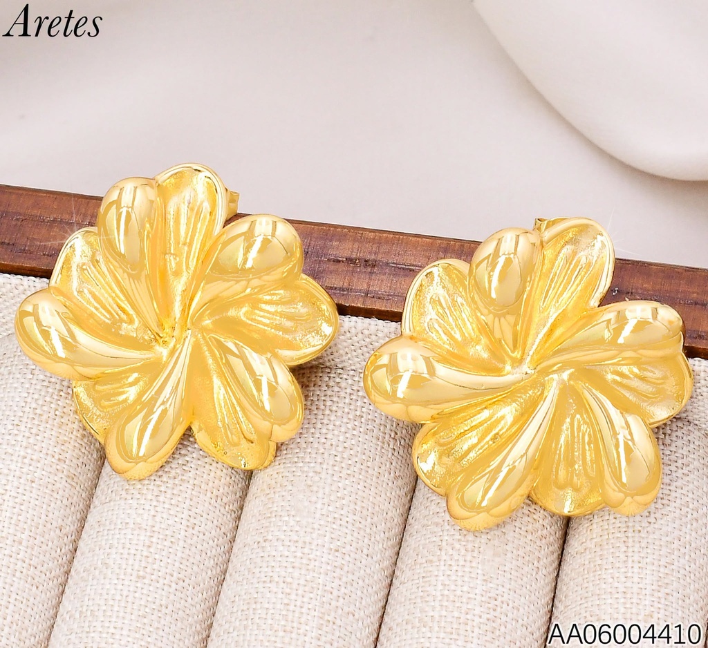 ARETES FLOR PETALOS GOTAS/PLIEGOS KE134635-SP (KS26)