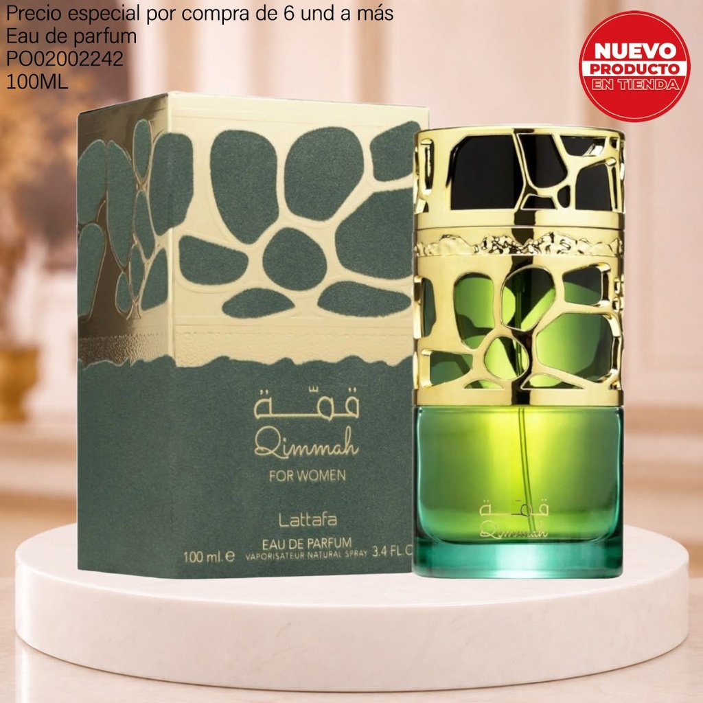 PERFUME QIMMAH FOR WOMEN LATTAFA EDP 100ML