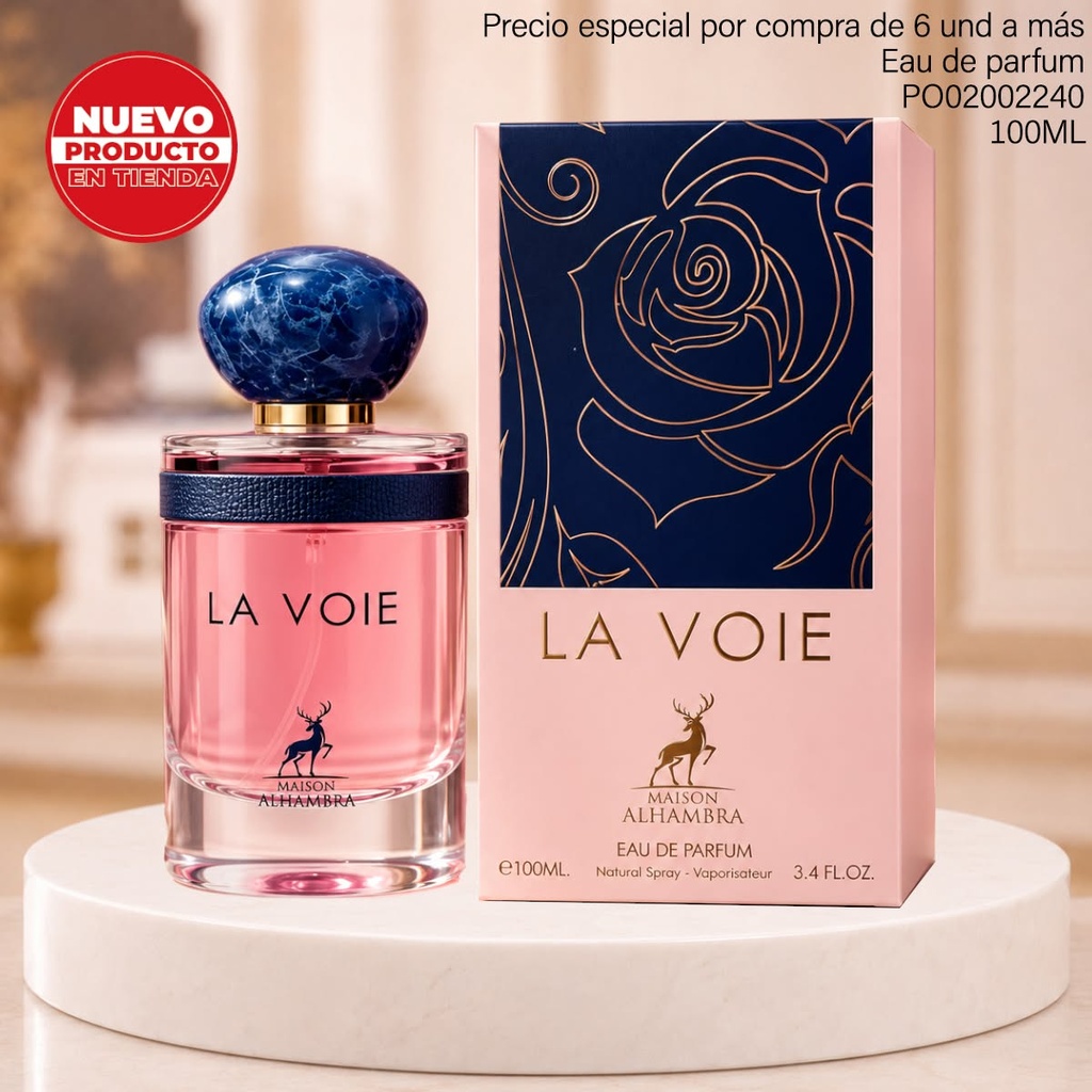 PERFUME MAISON ALHAMBRA LA VOIE 100ML EDP