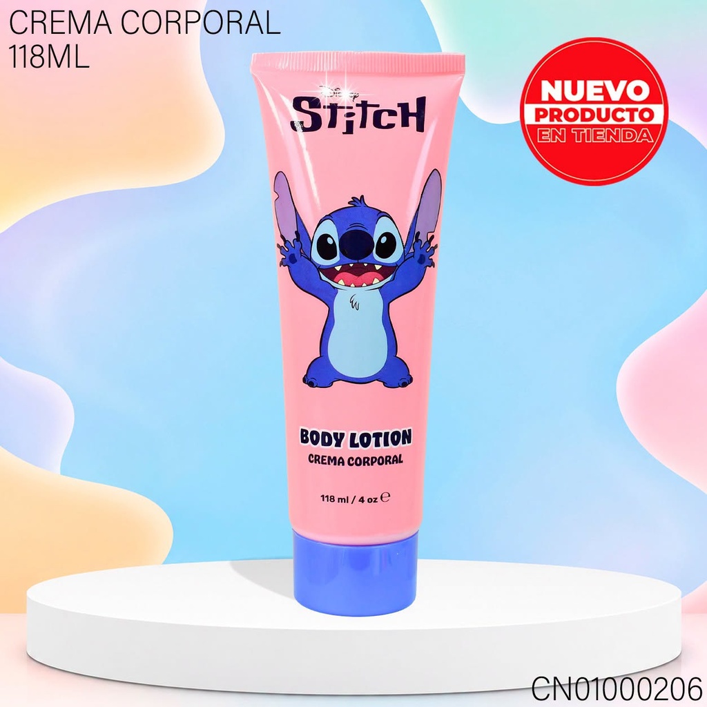 CREMA DISNEY 118ML STITCH TEEN DS92225 FRAGANCIAS SURT.