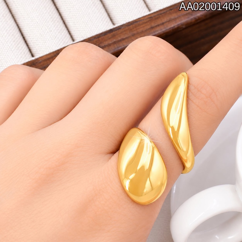 ANILLO EXTREMOS OPUESTOS ALARGADAS WH000238 (1OC)