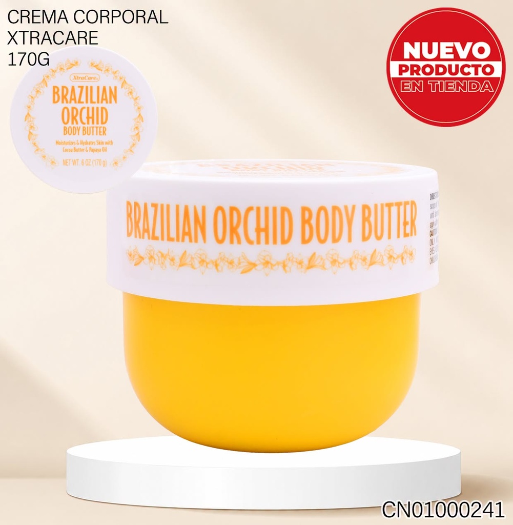 BODY BUTTER XTRACARE 170GR  BRAZILIAN ORCHID 9596