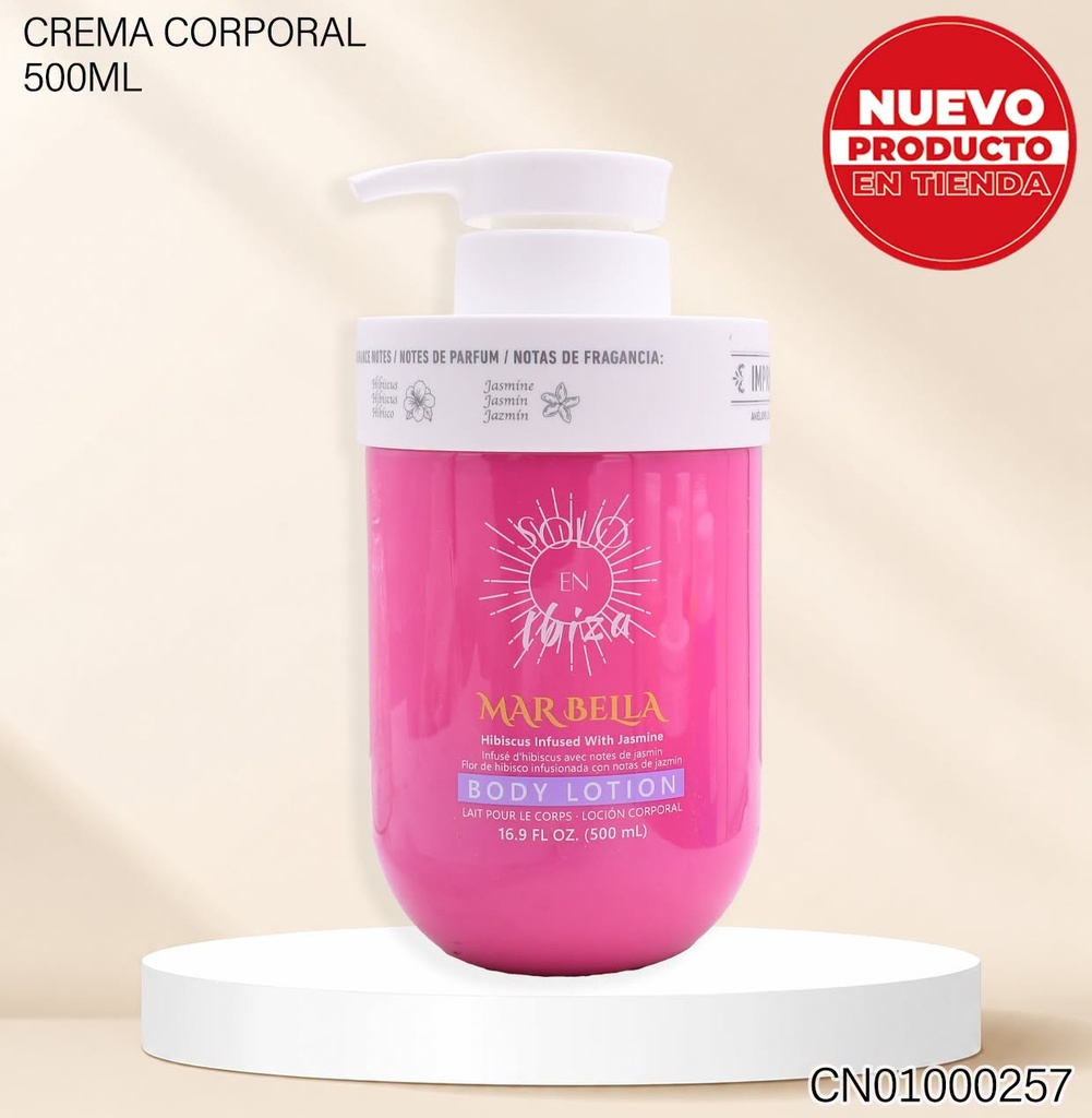 CREMA CORPORAL SOLO EN IBIZA 500ML MAR BELLA 60717