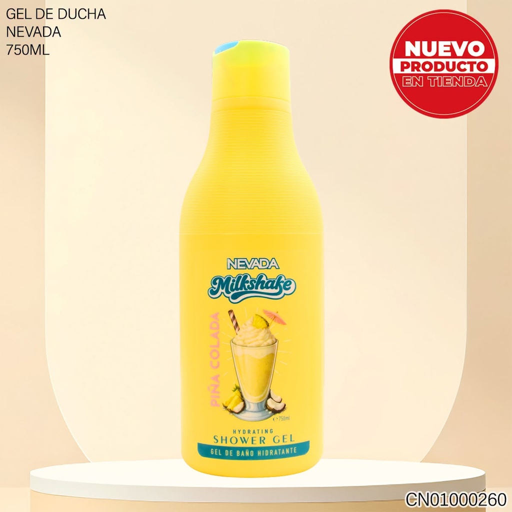 GEL DE BAÑO MILK SHAKE 750ML  PIÑA COLADA NV92567