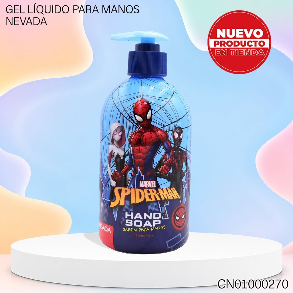 JABON LIQUIDO MARVEL  500ML SPIDER-MAN MR92400