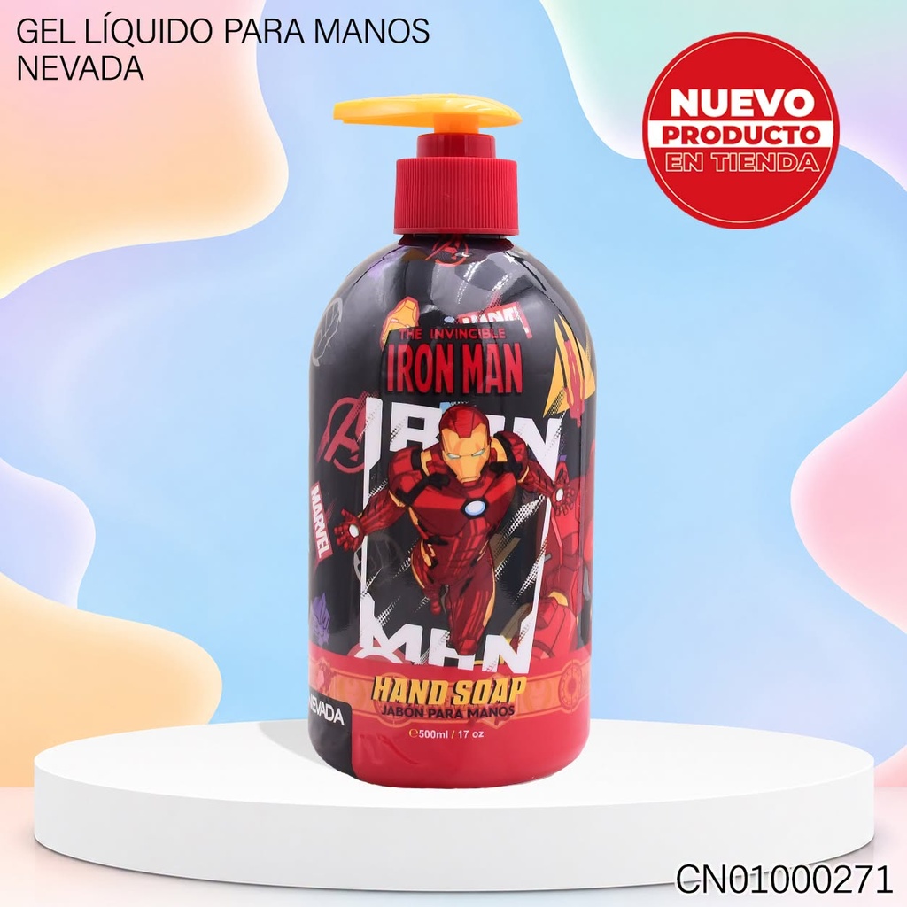 JABON LIQUIDO MARVEL 500ML IRON MAN MR92402