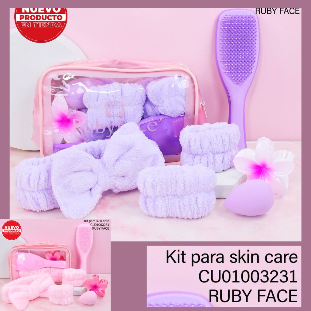 SET P/CABELLO RUBYFACE 6PCSBAG