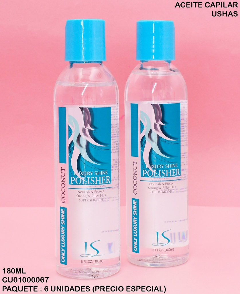 ACEITE RESTAURADOR DE PUNTAS DE COCONUT LS0028-1 USHAS 180ML