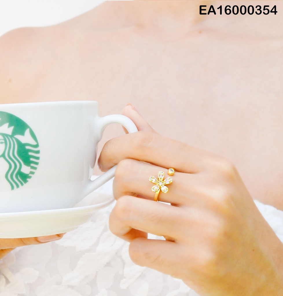 ANILLO AJUSTABLE FLOR PETÁLOS ROSADOS-ZIRC RD