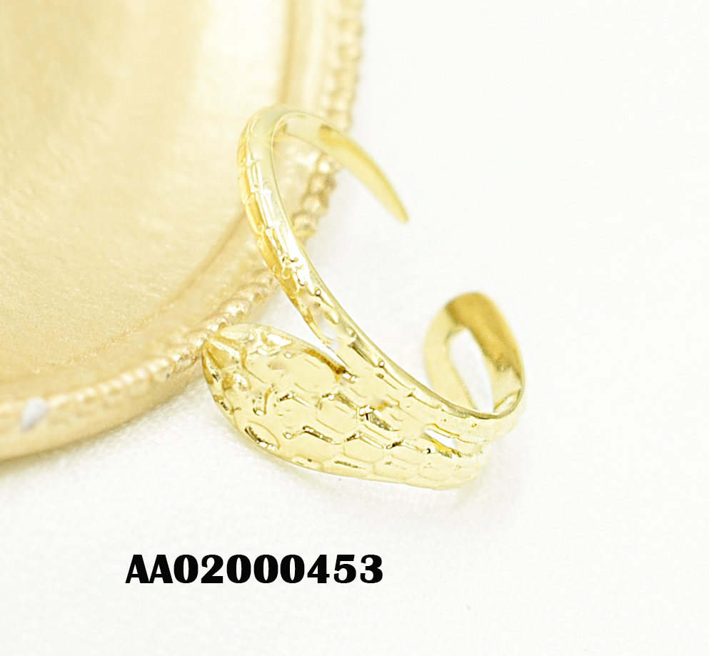ANILLO AJUSTABLE TROQUELADO SEMI DOBLE