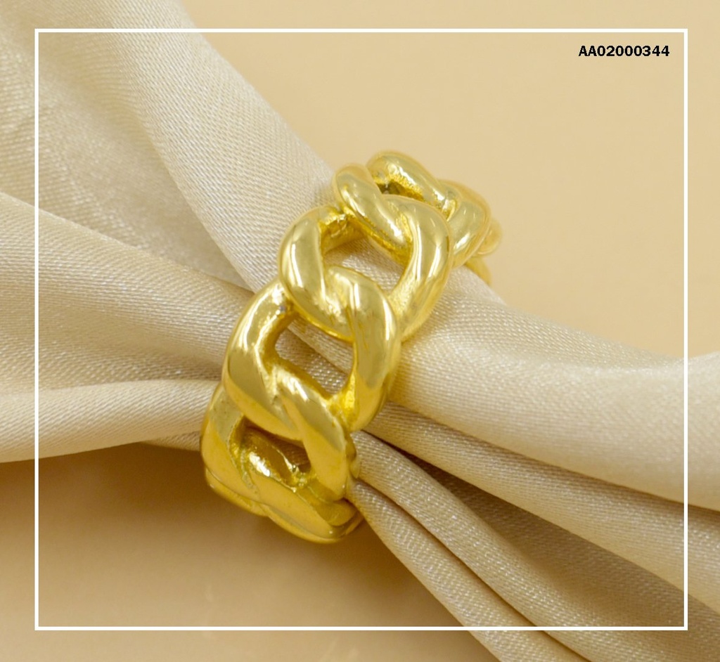 ANILLO DE ESLABONES GRUESOS