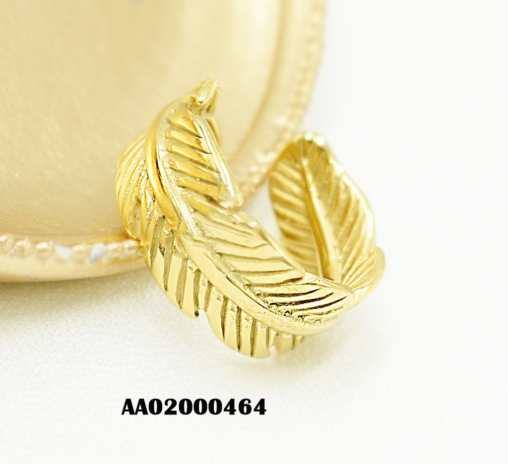 ANILLO DE HOJA ENVUELTA