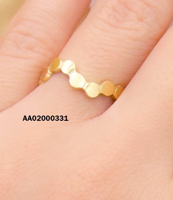 ANILLO FORMA IRREGULAR PLACAS REDONDAS