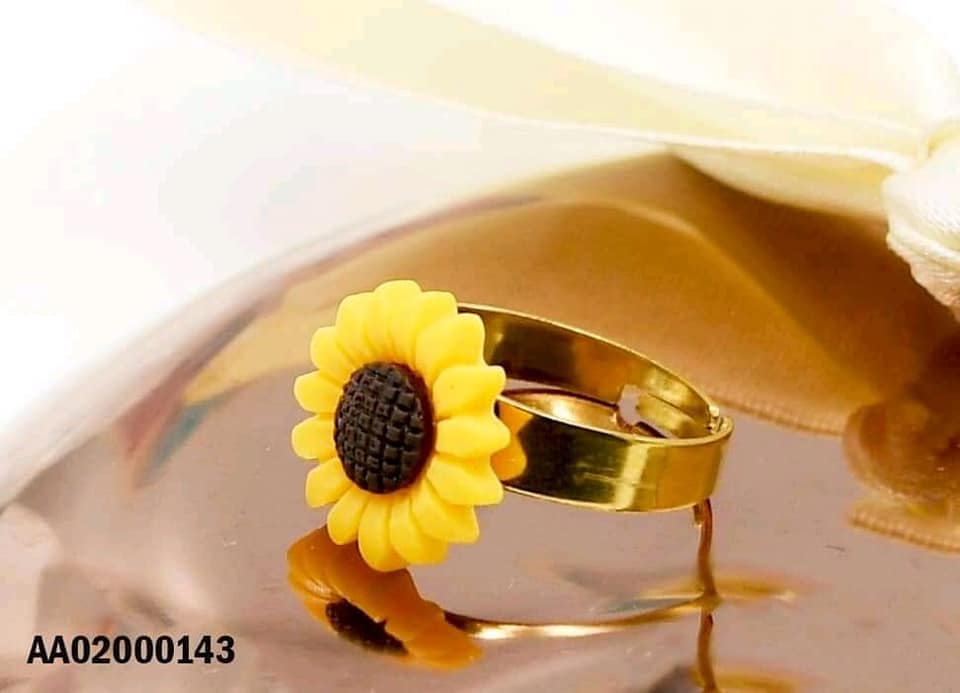 ANILLOS GIRASOL