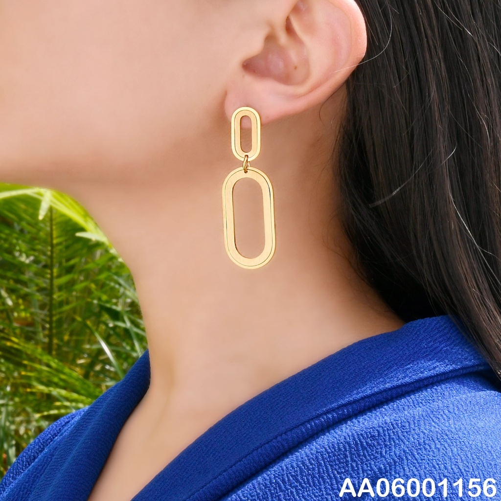 ARETES DOBLE CROQUI ÓVALOS FINO LISOS/CORRUGADO