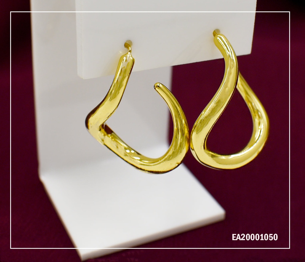 ARETES FORMA DE ANZUELO