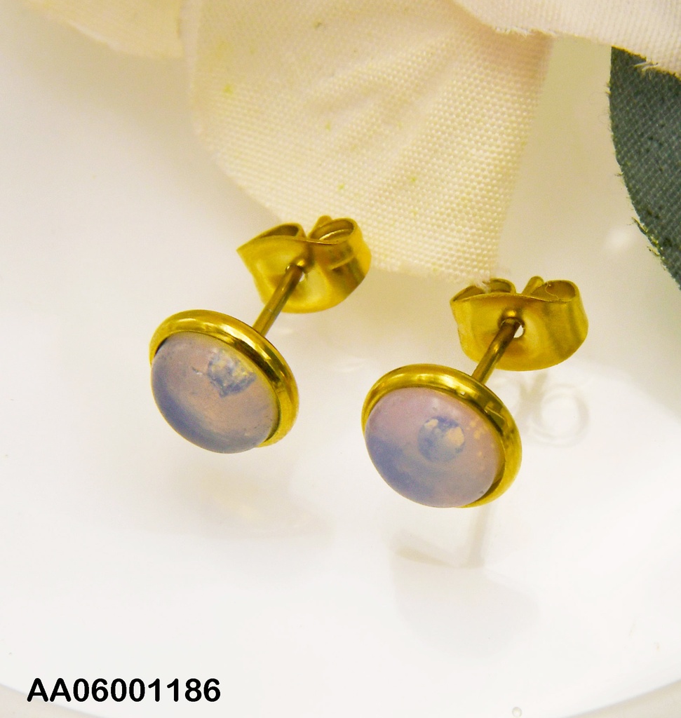 ARETES REDONDO PEQUEÑO TORNASOL