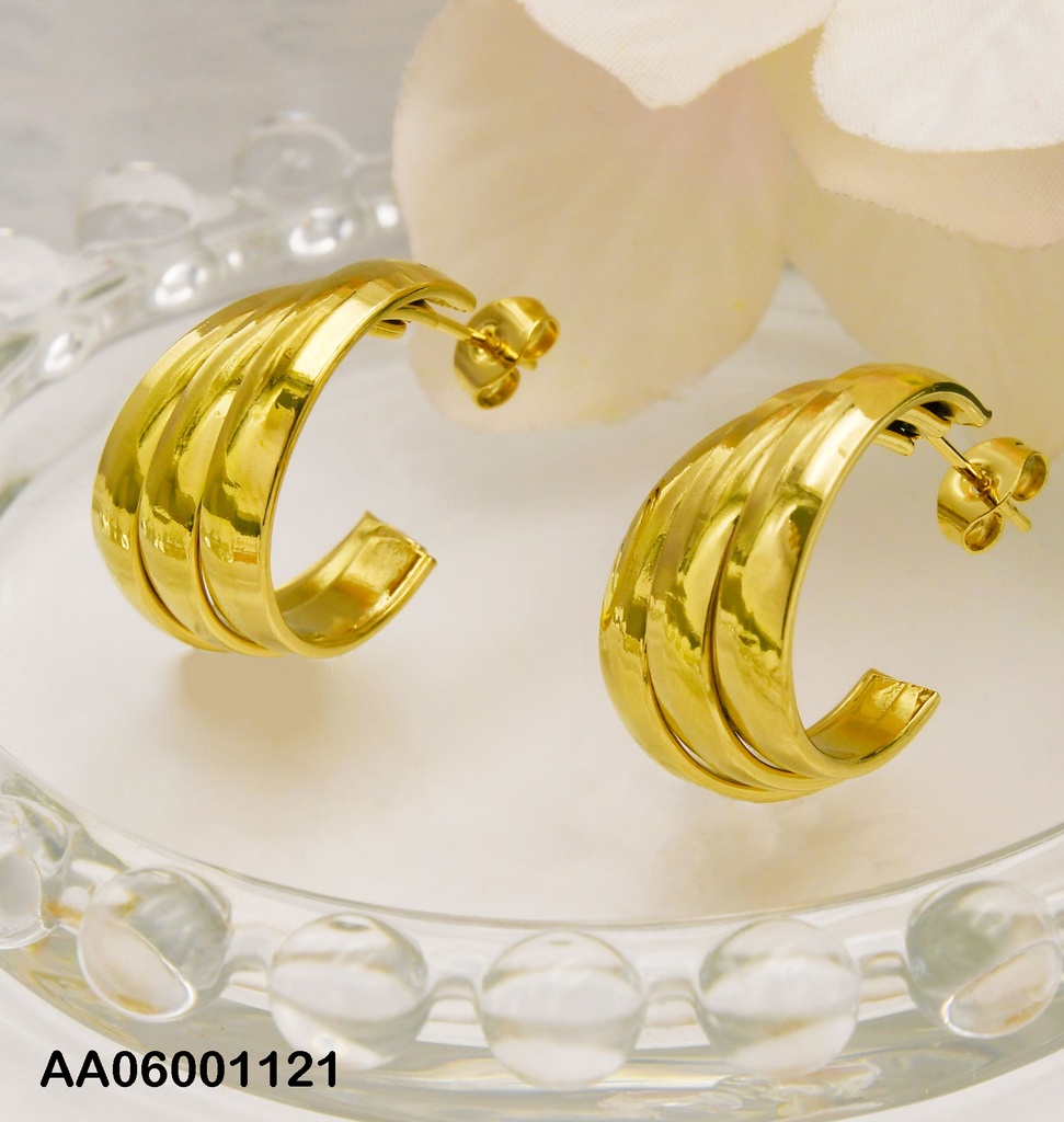 ARETES TRIPLE LAMINAS CURVAS