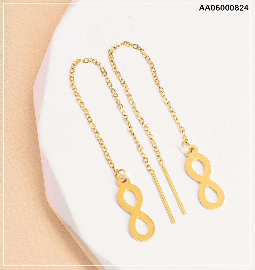 ARETES VIOLADORAS DE SÍMBOLO INFINITO