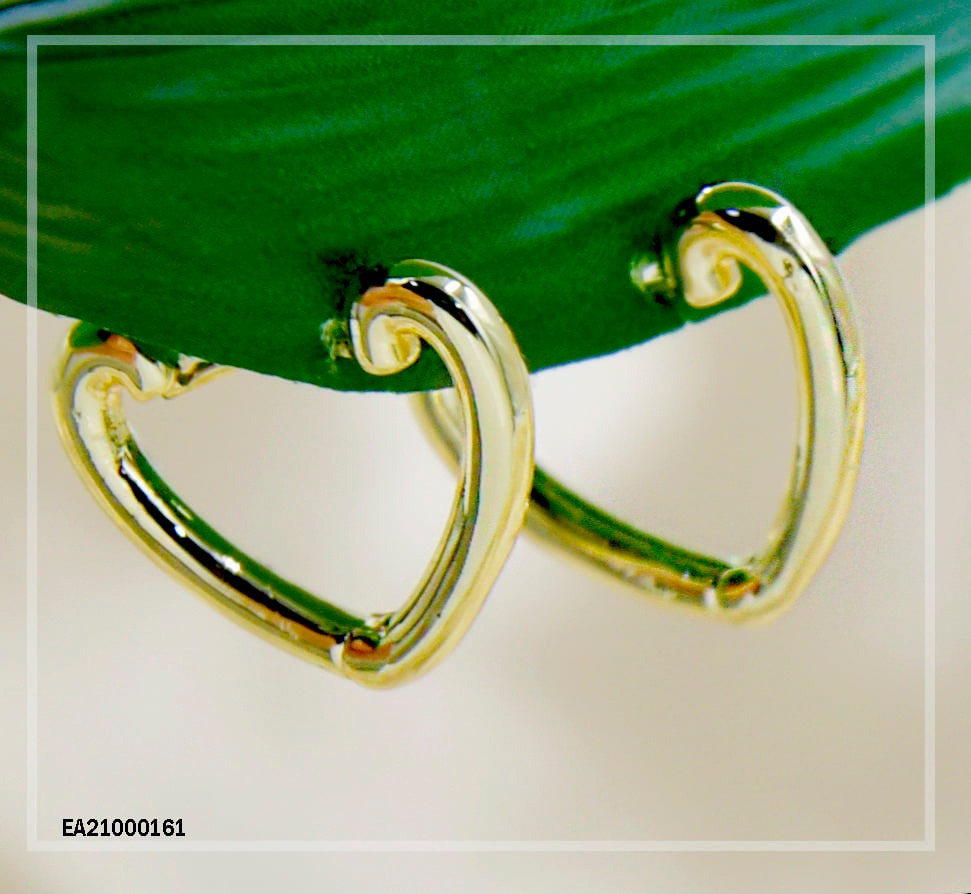 ARGOLLA CORAZÓN CURVO MEDIANO