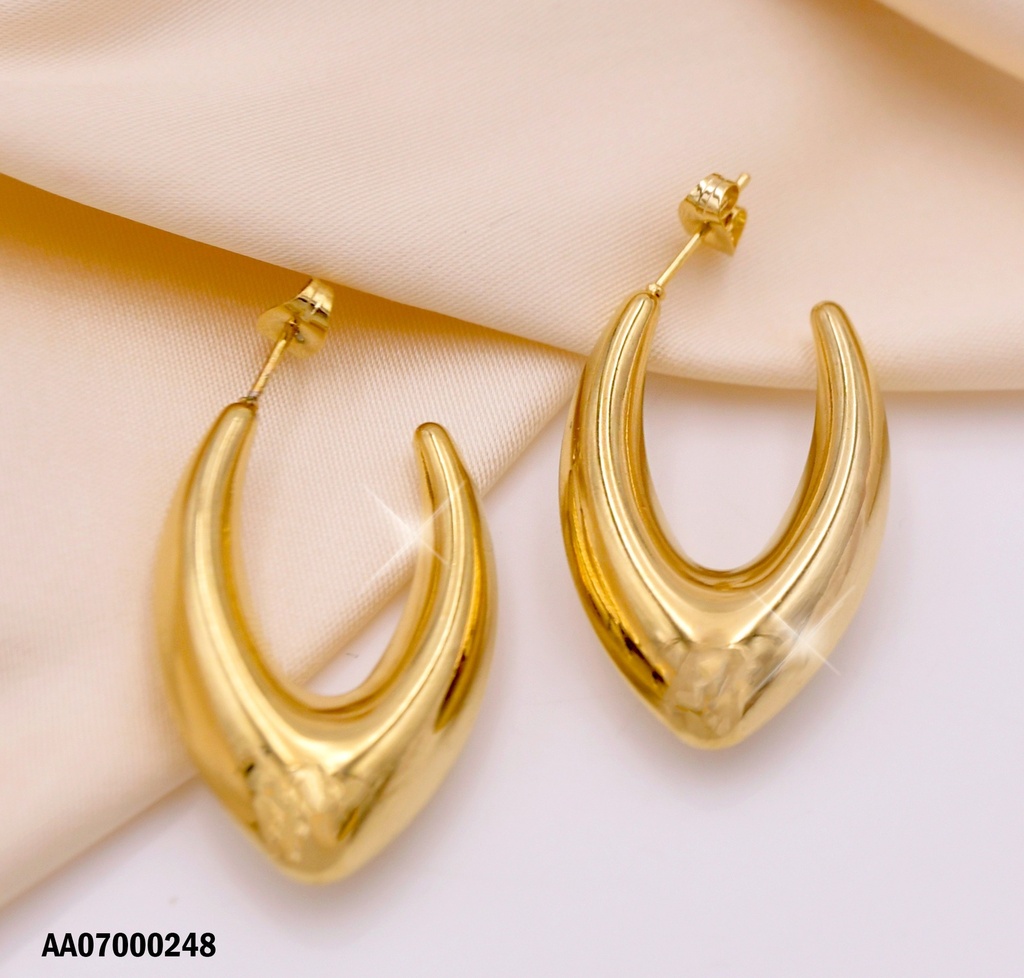 ARGOLLAS GRUESAS FORMA "U"