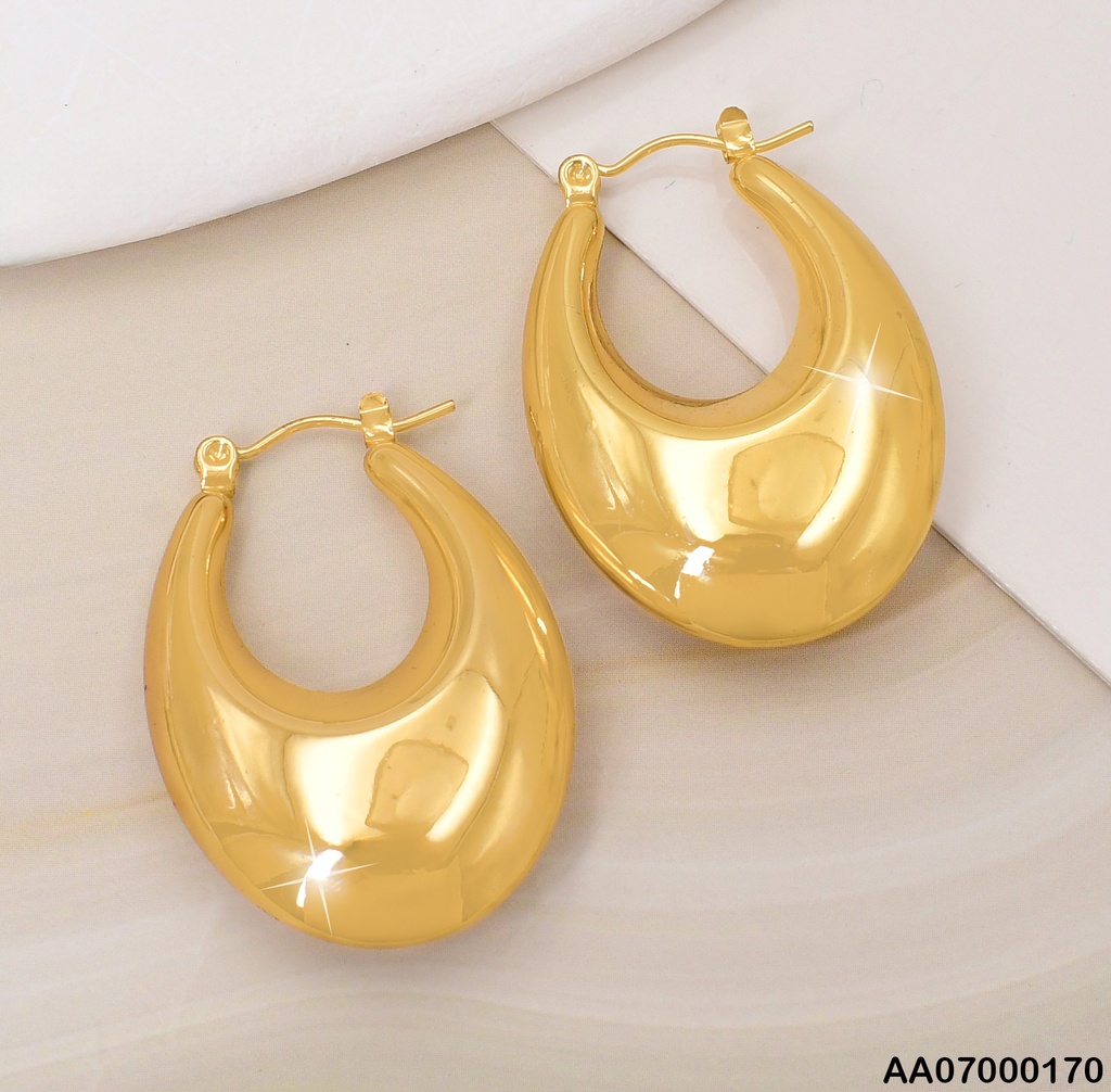 ARGOLLAS OVALADAS INFLADAS 18*24MM EA788-1