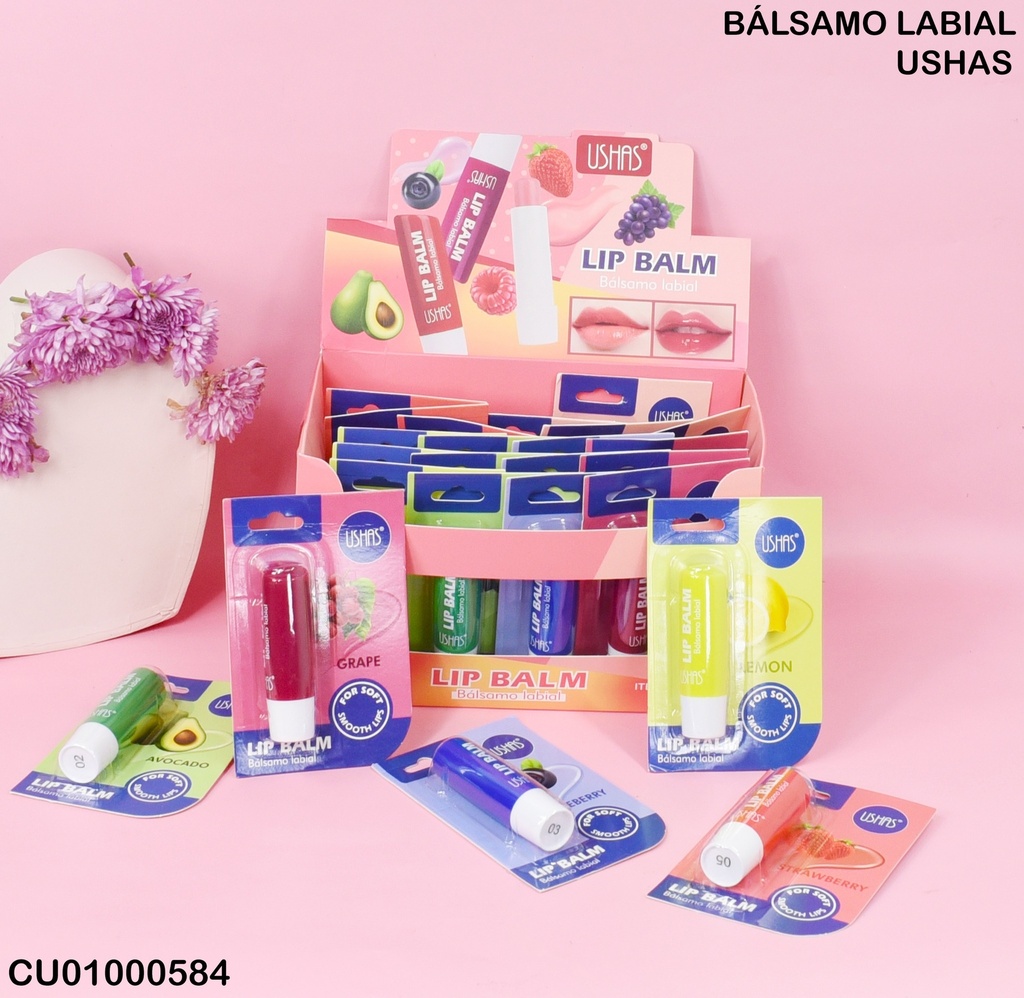 BALSAMO LABIAL FRUTAS SURTIDOS USHAS