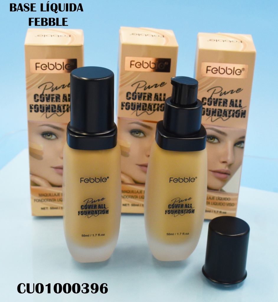 BASE MAQUILLAJE PURE COVER ALL FEBBLE 50ML FS346A