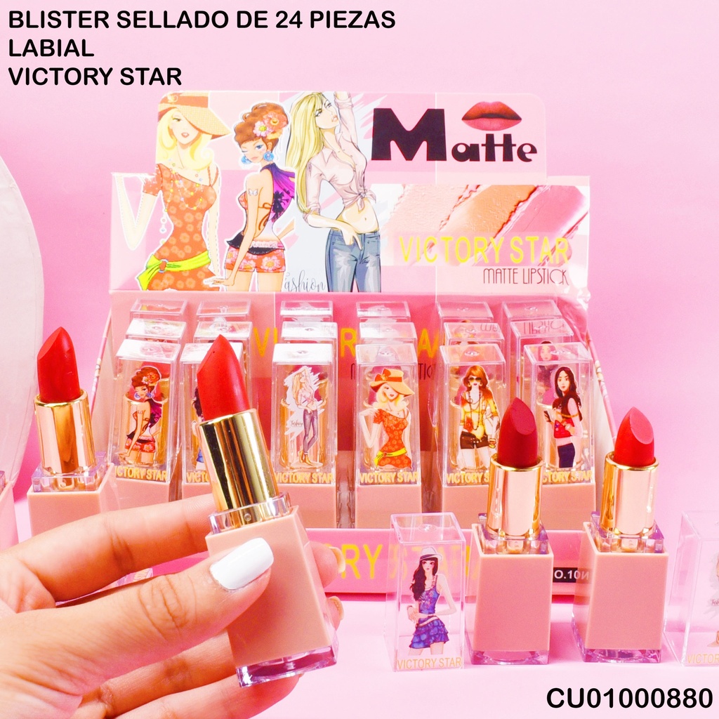 LABIAL MATTE VICTORY STAR 1076V-13
