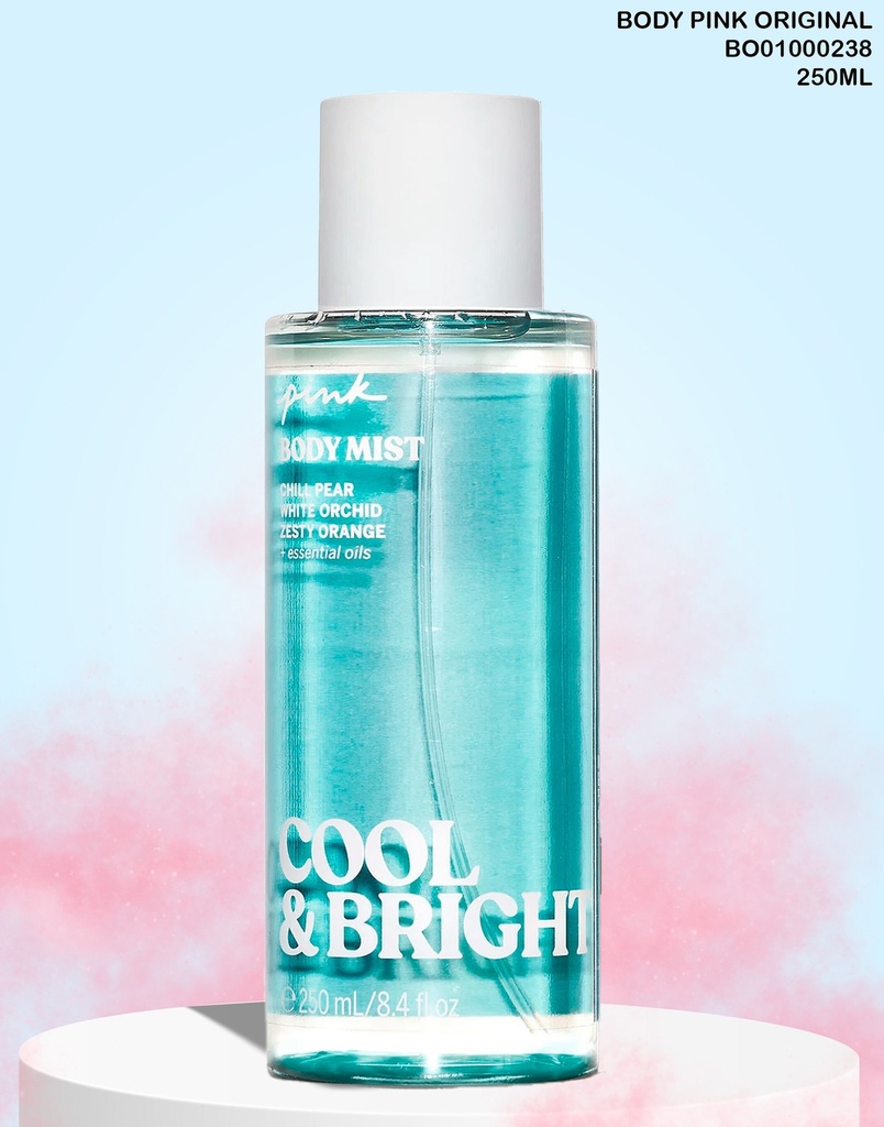 BODY PINK MIST COOL & BRIGHT 250ML