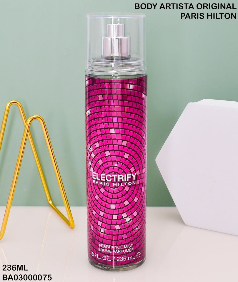 BODY ELECTRIFY PARIS HILTON 236ML