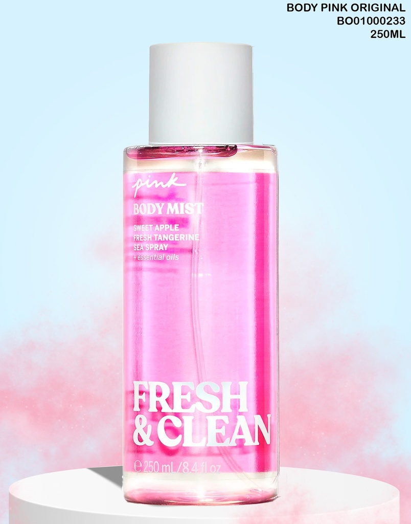 BODY PINK MIST FRESH & CLEAN 250ML