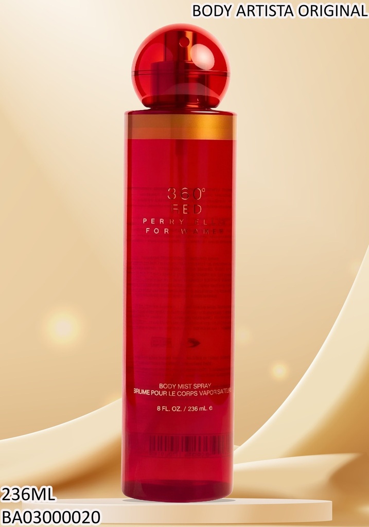 BODY MIST WOMEN PERRY ELLIS 360 RED