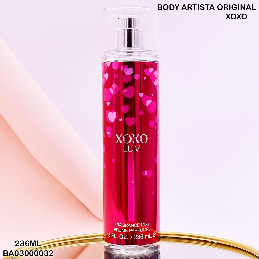 BODY MIST WOMEN XOXO LUV