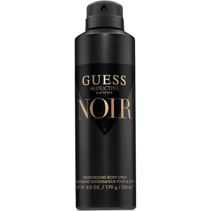 BODY SPRAY GUESS SEDUCTIVE HOMME NOIR 226ML