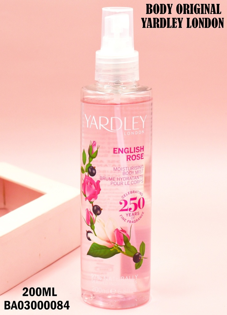 BODY YARDLEY LONDON ENGLISH ROSE 200ML