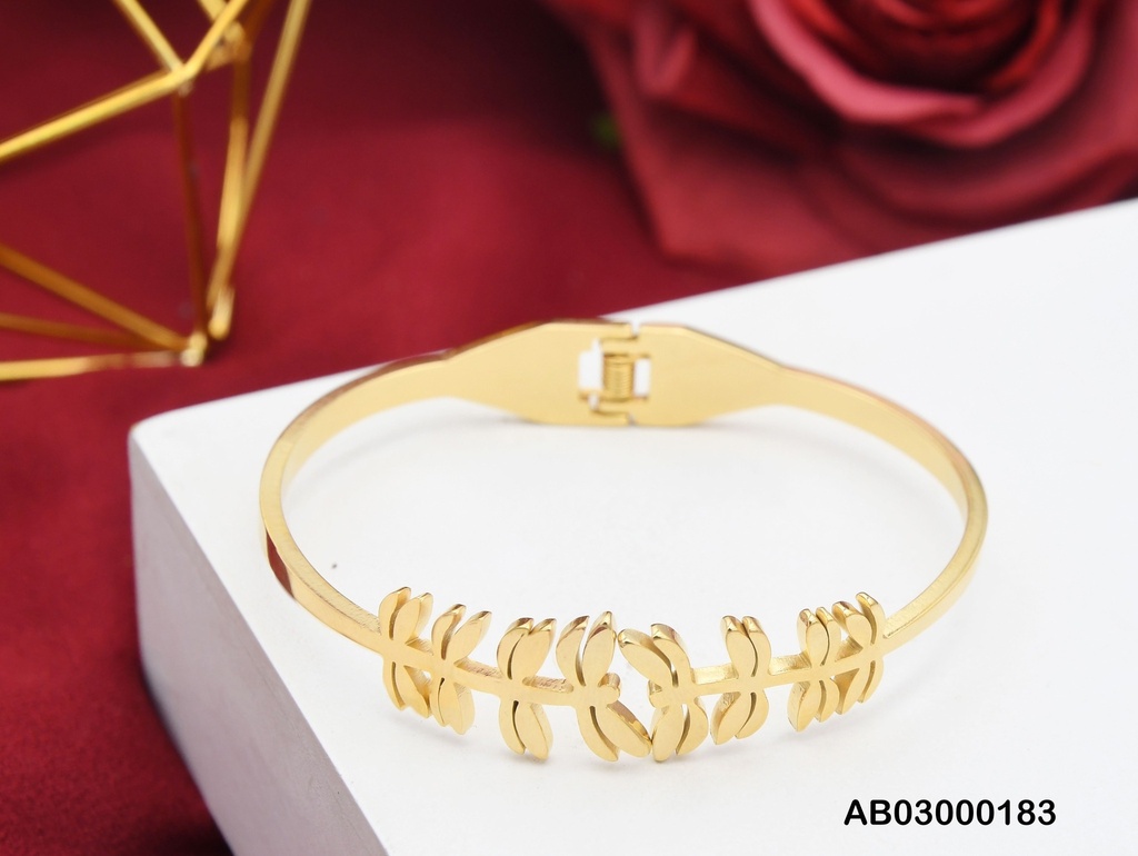BRAZALETE AJUSTABLE HOJITAS SEPARADAS