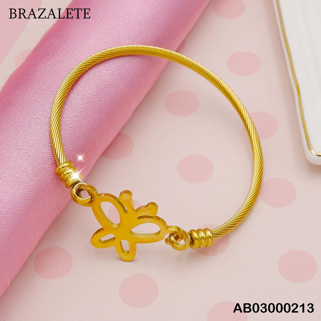 BRAZALETE MARIPOSA DORADA