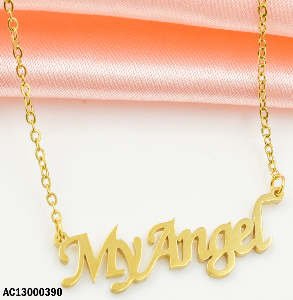 CADENA CON DIJE "MY ANGEL"