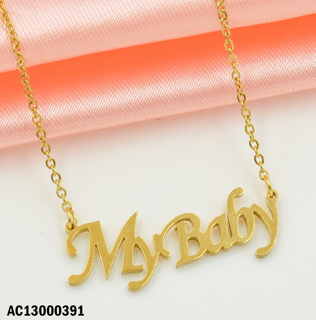 CADENA CON DIJE "MY BABY"