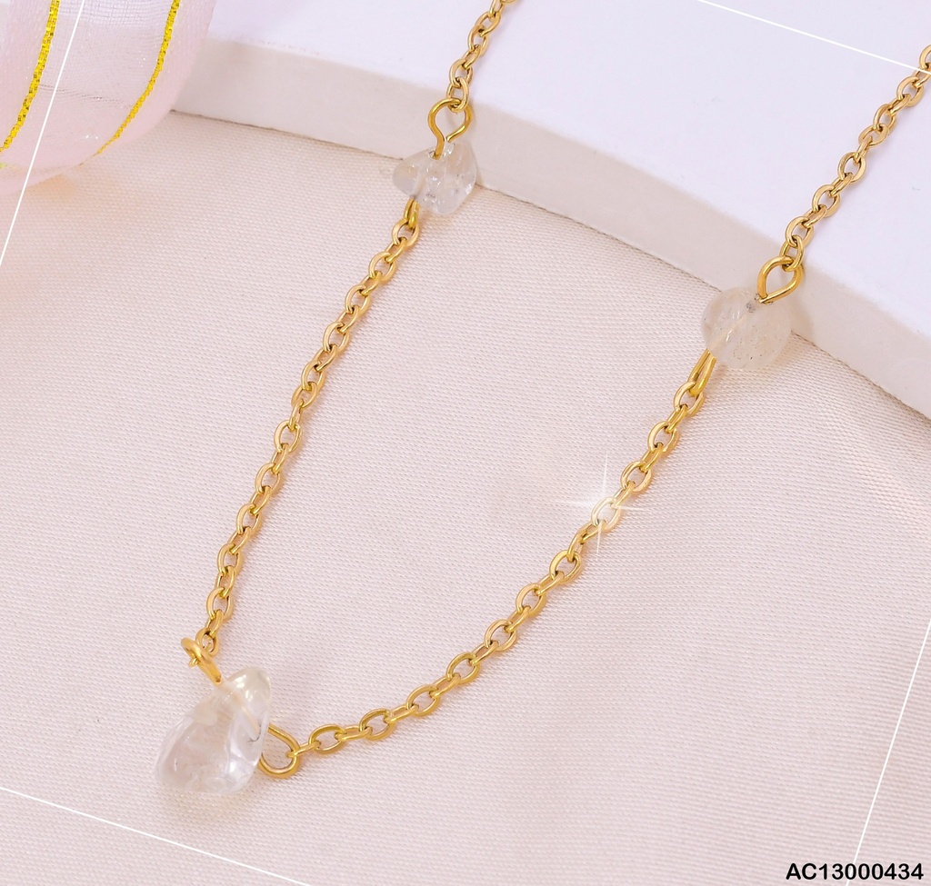 CADENA CON PIEDRAS INCRUSTADAS