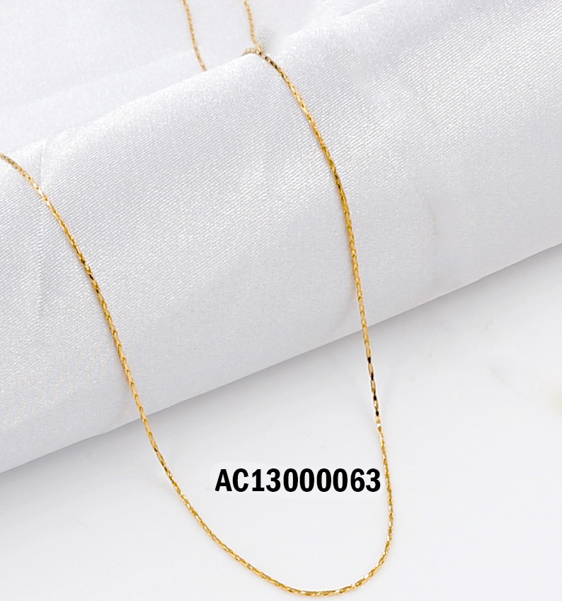 CADENAS ACERO FINAS BRILLANTES 40CM
