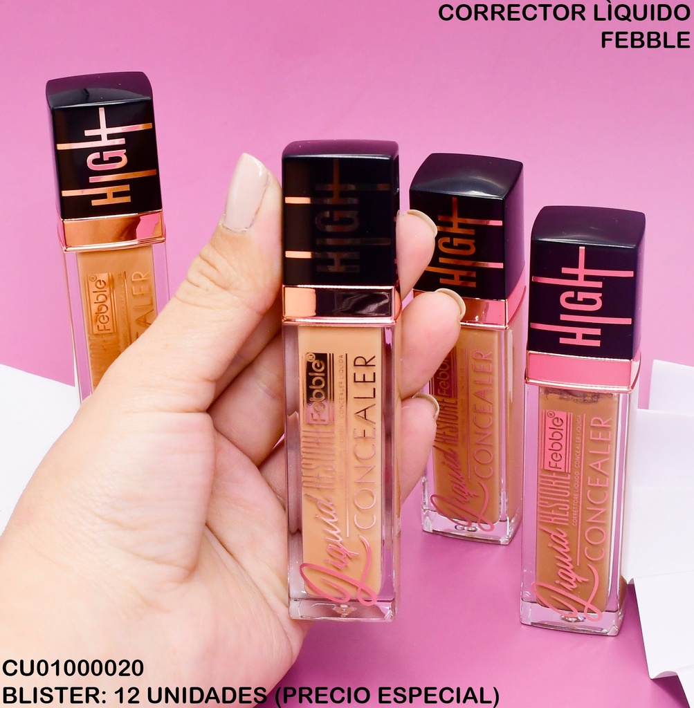 CORRECTOR LÍQUIDO RESTORE HIGHT FEBBLE/USHAS FS314A TONOS.V